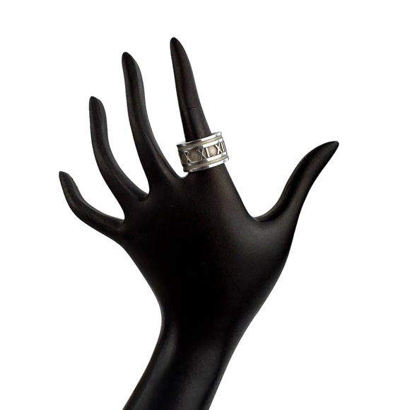 💎 TIFFANY&CO. Atlas 1995 Roman Number SV 925 - Picture 11 of 13